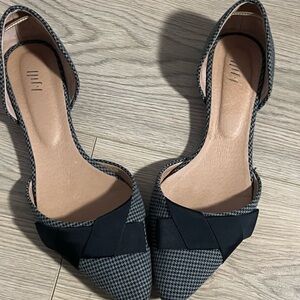 J. Jill Black and Gray Flats
